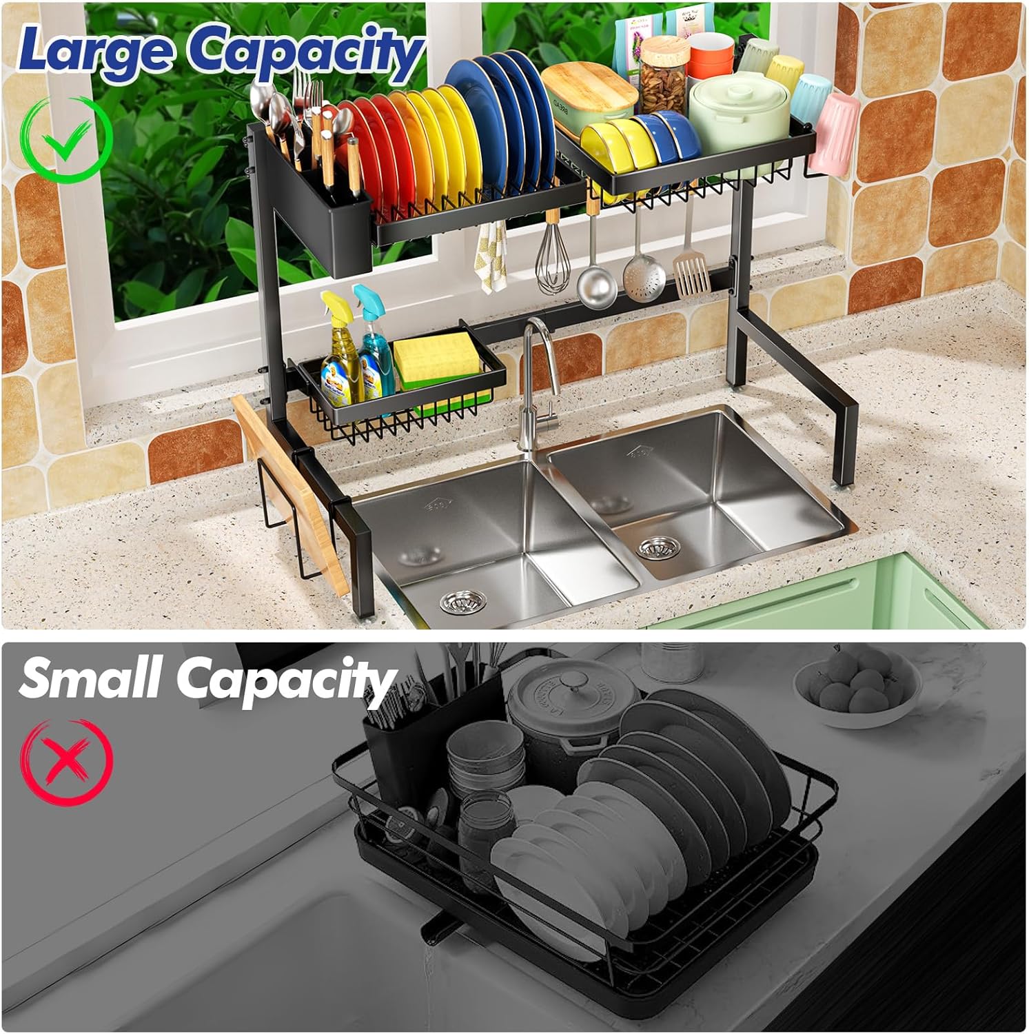 Sink Dish Drying Rack