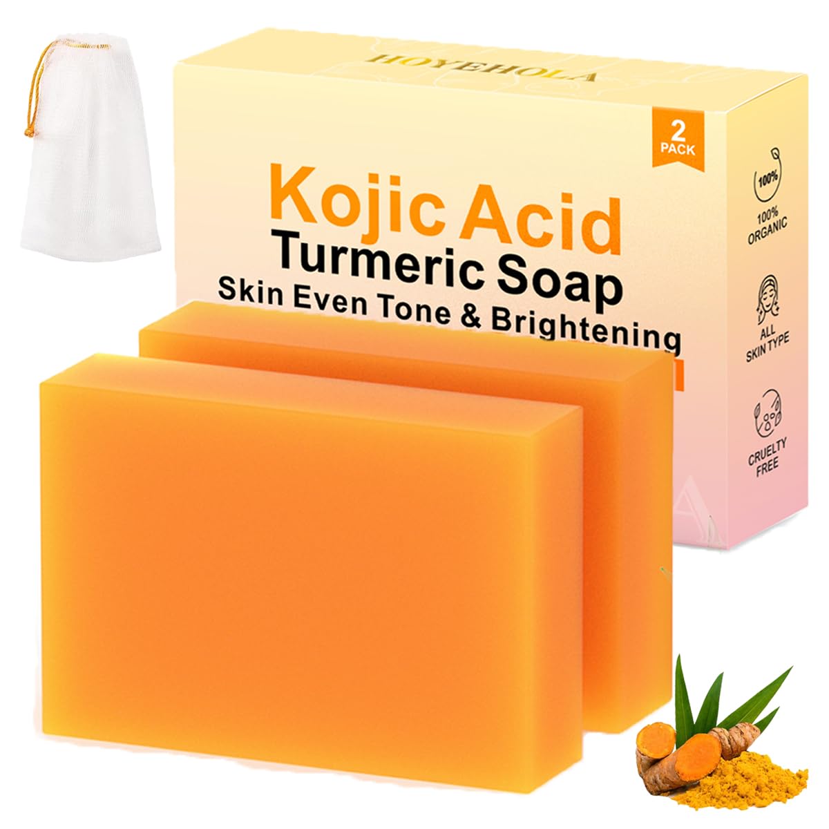 Kojic Acid Turmeric Soap Bar
