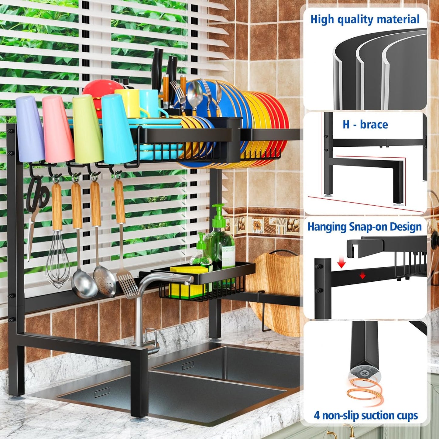 Sink Dish Drying Rack