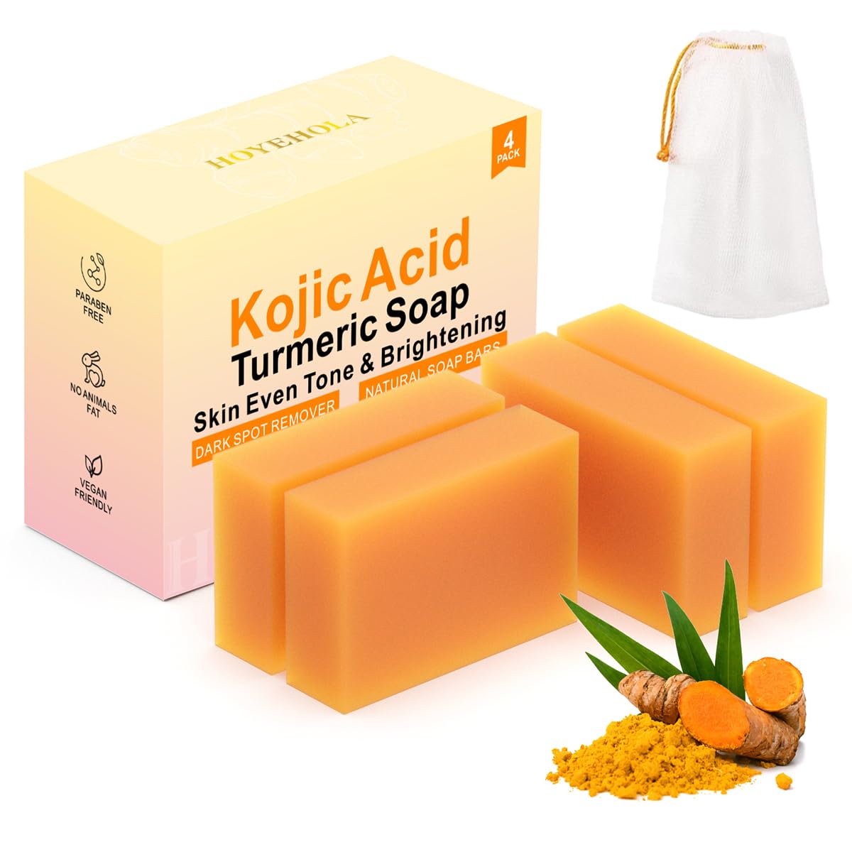 Kojic Acid Turmeric Soap Bar