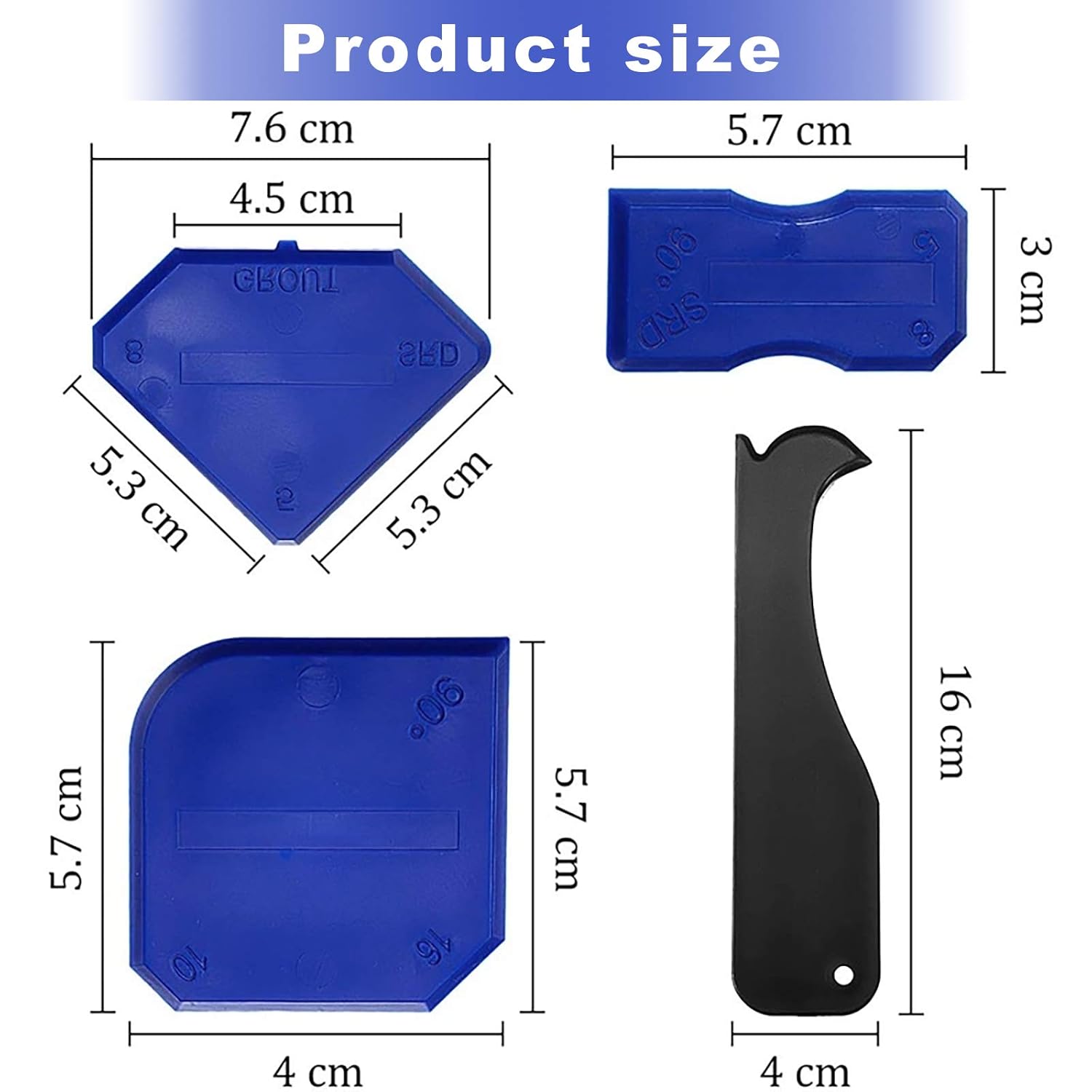3 in 1 Silicone Caulking Tools