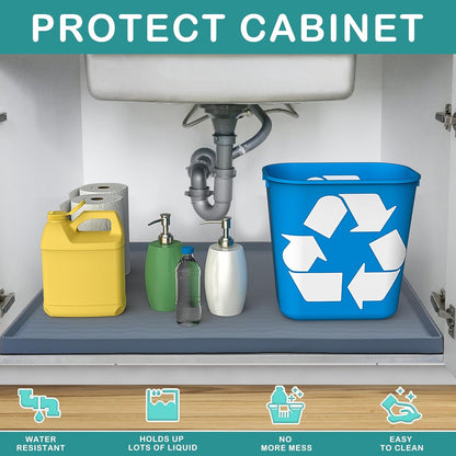Waterproof Silicone Under Sink Mat