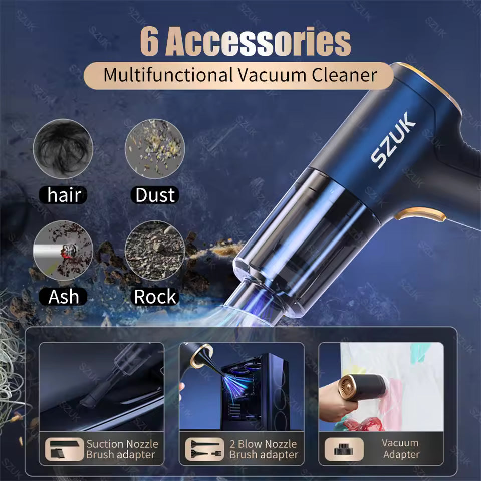 Wireless Car Vacuum Cleaner