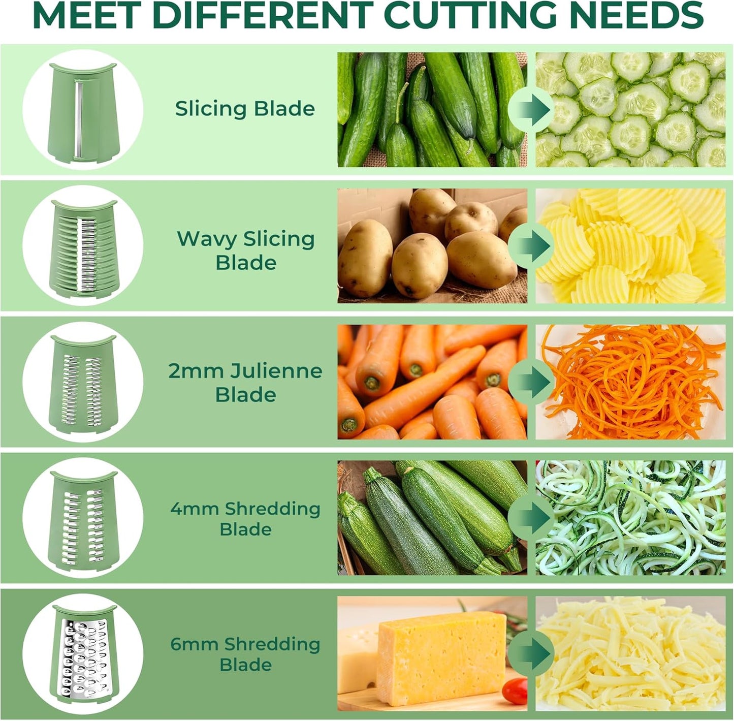 Rotary Cheese Grater with Handle