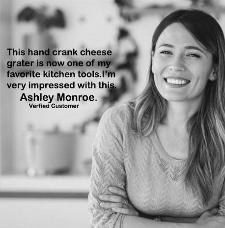 Rotary Cheese Grater with Handle