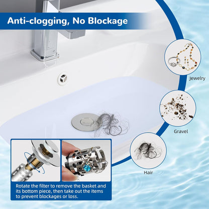 Bathroom Sink Drain Strainer