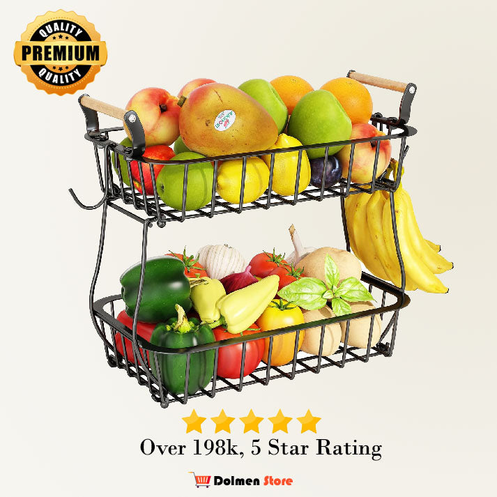 2 Tier Fruit Basket